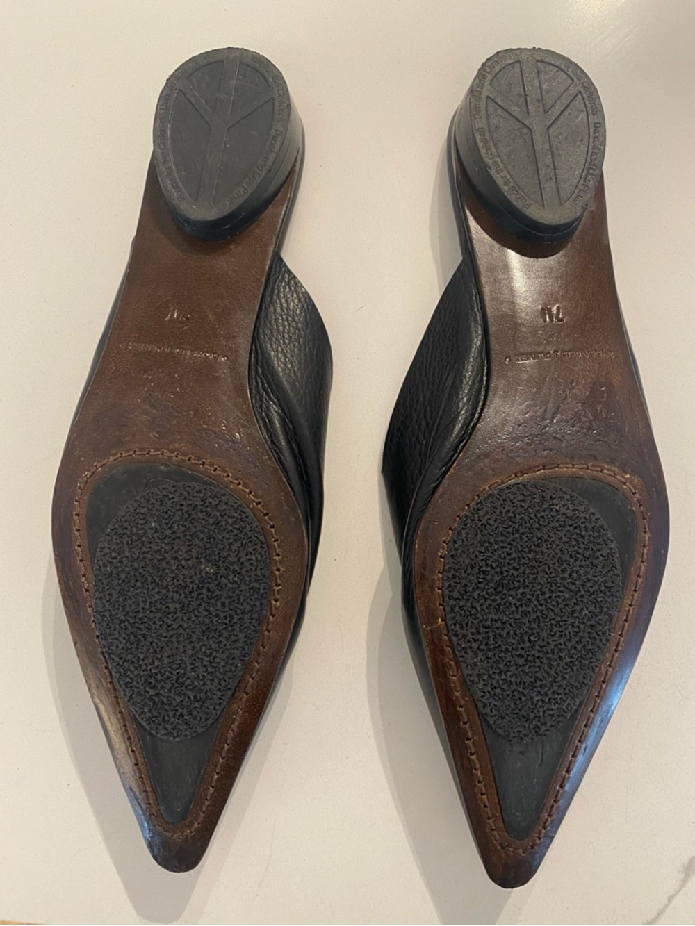Donald J. Pliner pebbled leather flats - Picture 10 of 16
